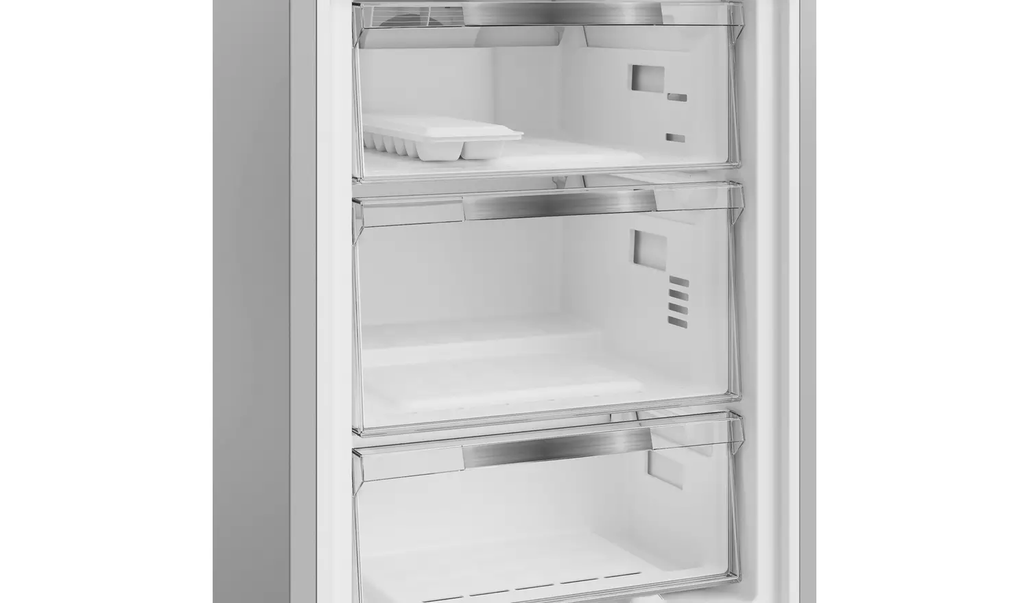 Hotpoint HPK 26362 XP5UK Freestanding Fridge Freezer- Grey