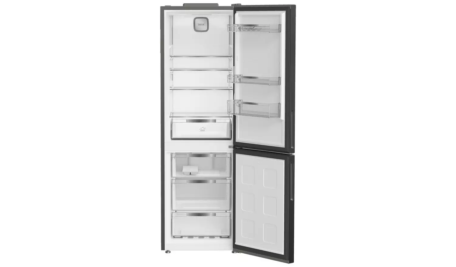 Hotpoint HPK26363XBR5UK Freestanding Fridge Freezer - Black