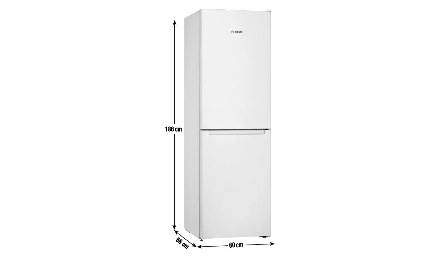 Bosch KGN34NWEAG Fridge Freezer - White