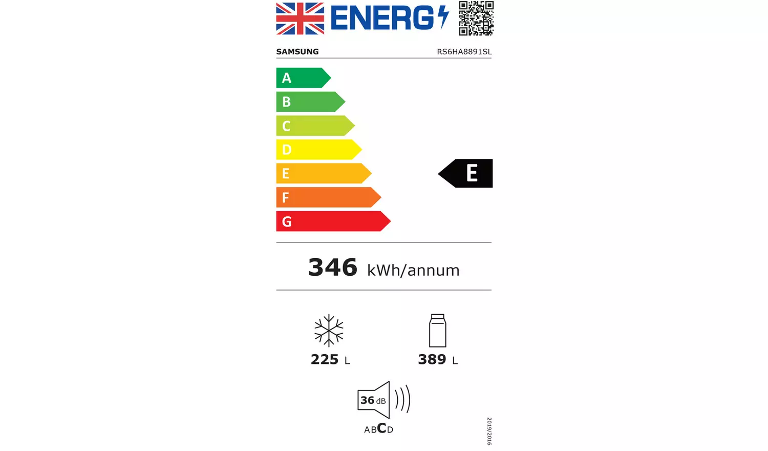 Samsung RS6HA8891SL/EU American Fridge Freezer - S/Steel
