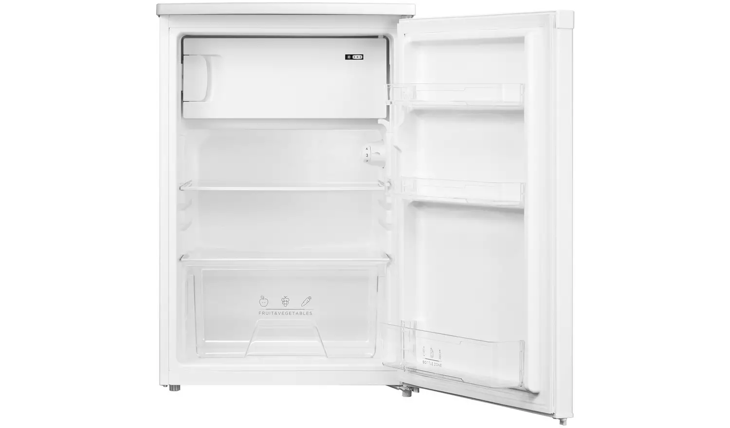 Bush MEE5585UCF Under Counter Fridge - White