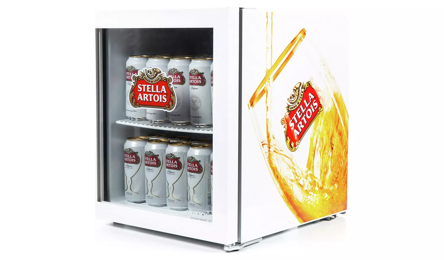 Husky Stella Artois 48 Litre Drinks Cooler - White