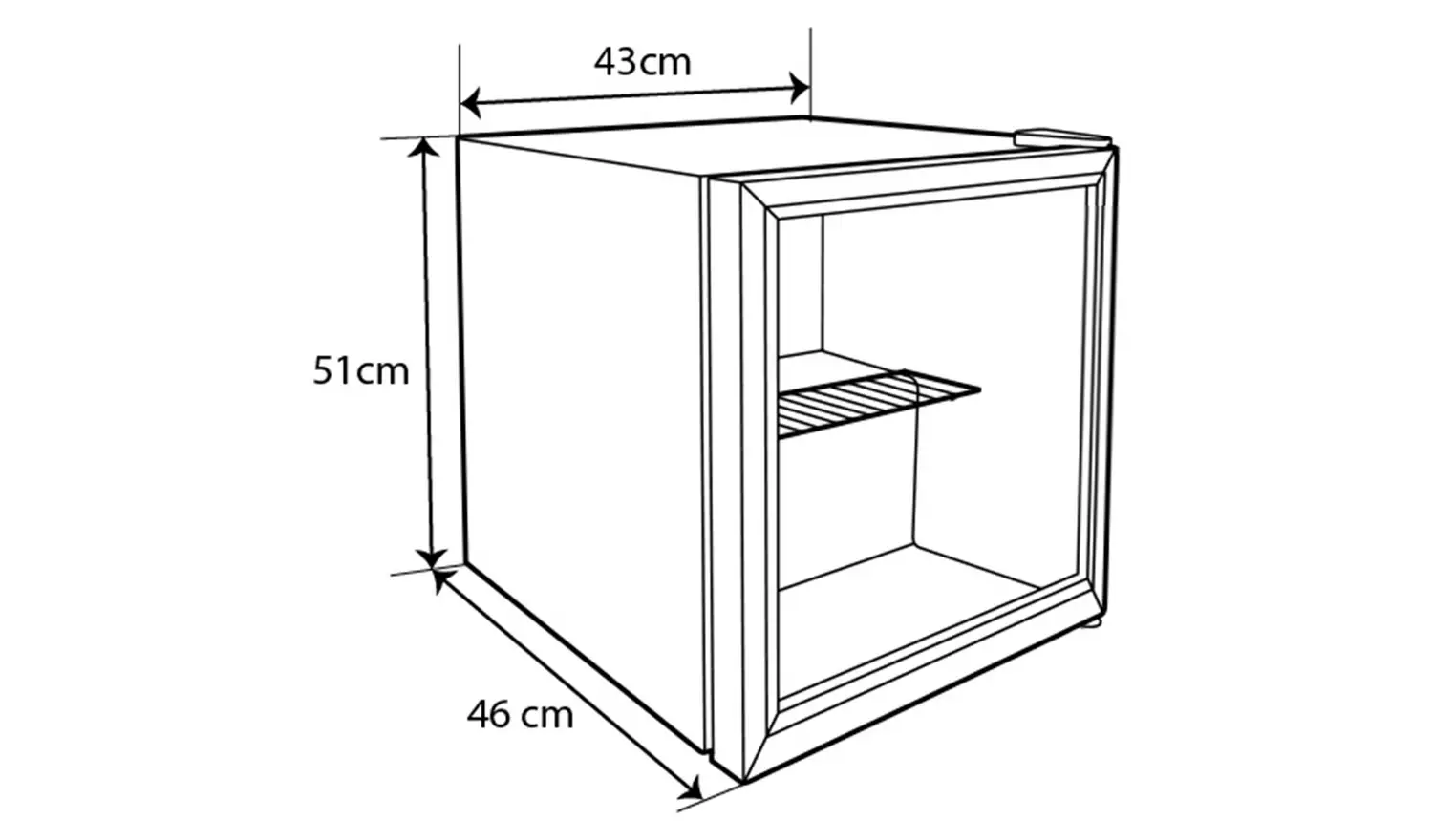 Husky Stella Artois 48 Litre Drinks Cooler - White
