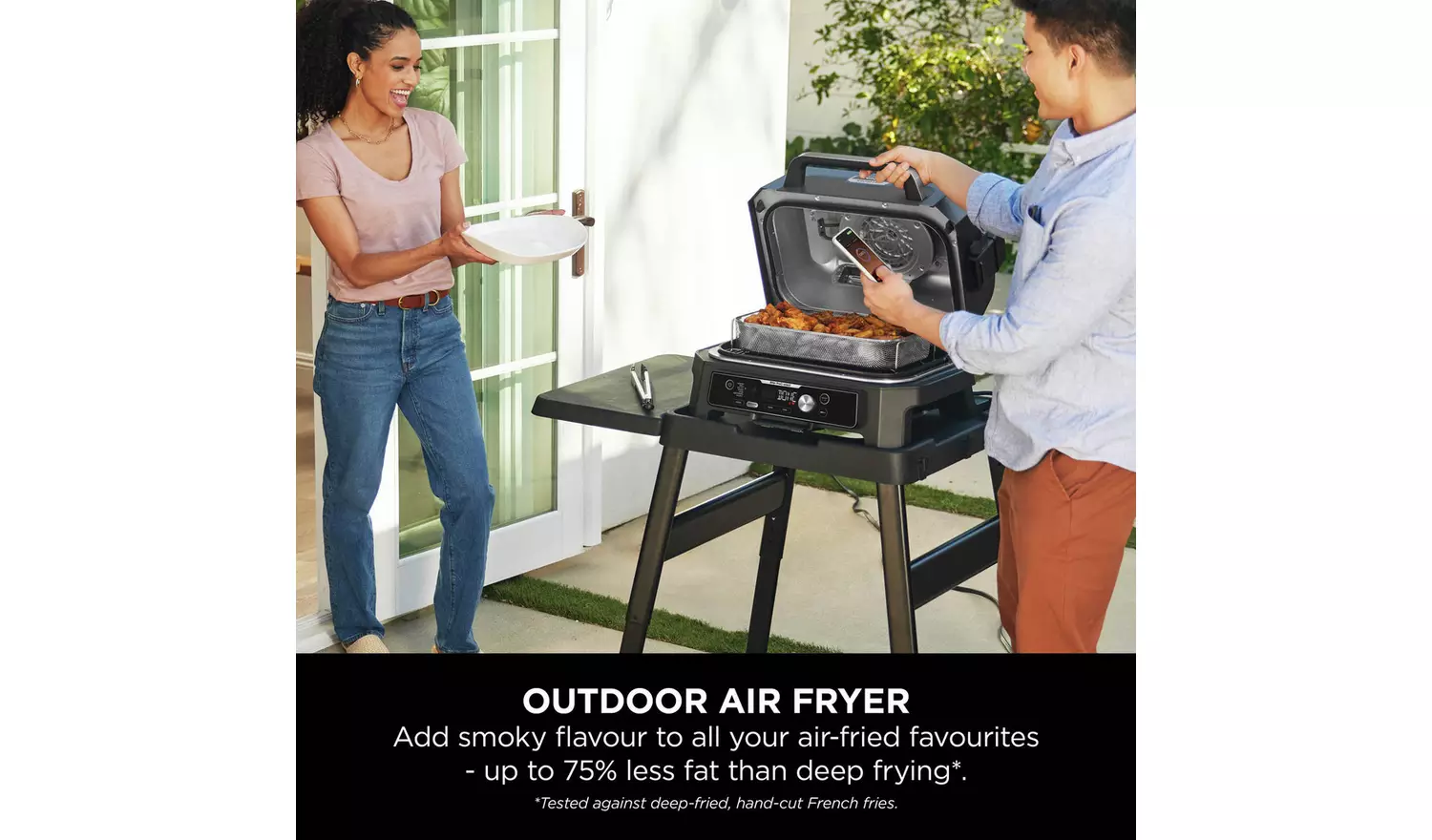 Ninja OG901UK Woodfire Pro XL Electric BBQ Grill & Smoker