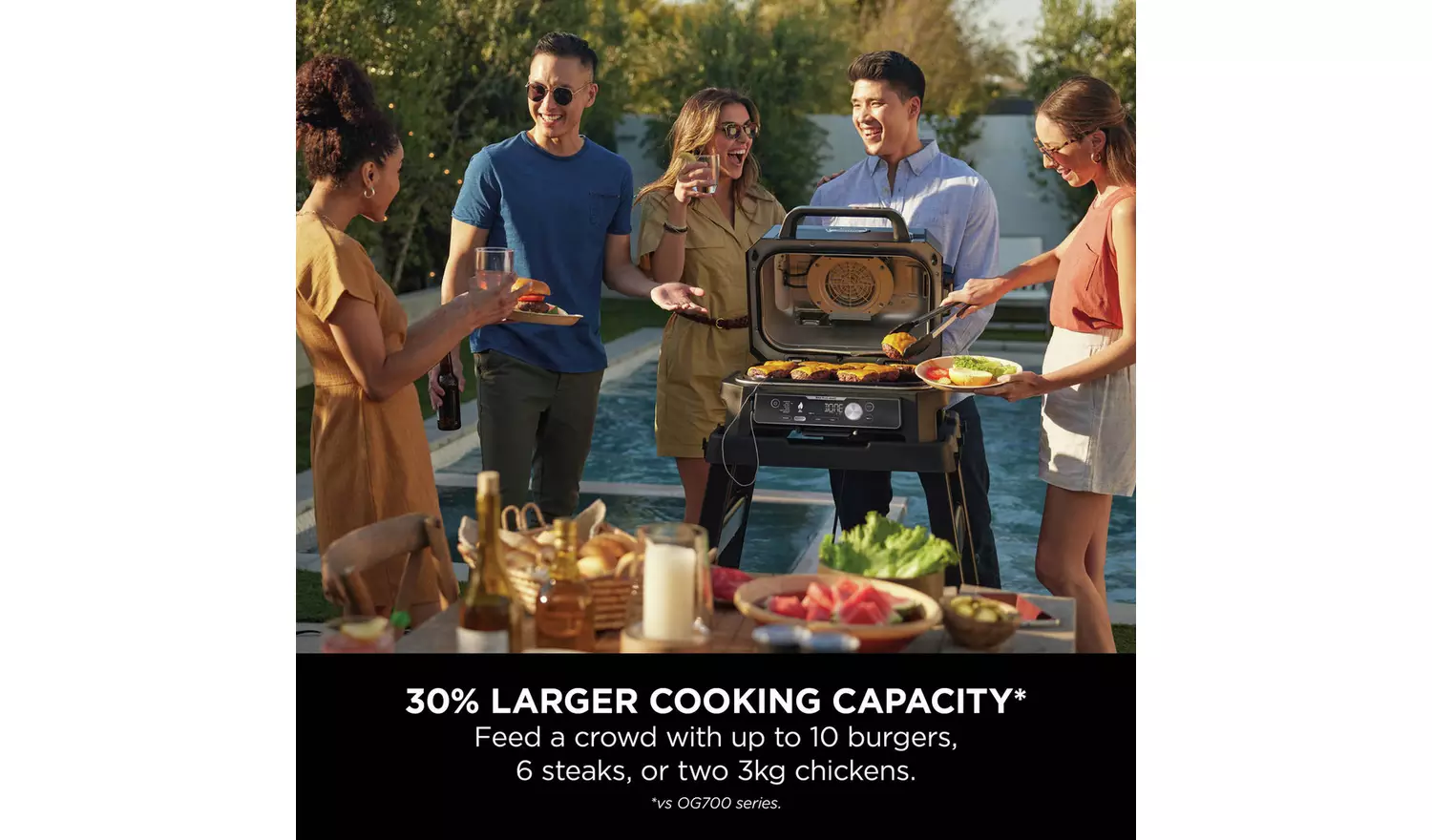 Ninja OG901UK Woodfire Pro XL Electric BBQ Grill & Smoker