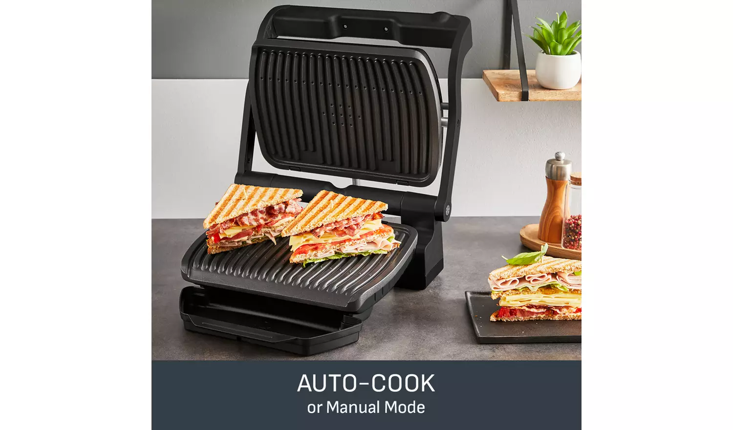 Tefal GC7178G1 OptiGrill+ Intelligent Health Grill