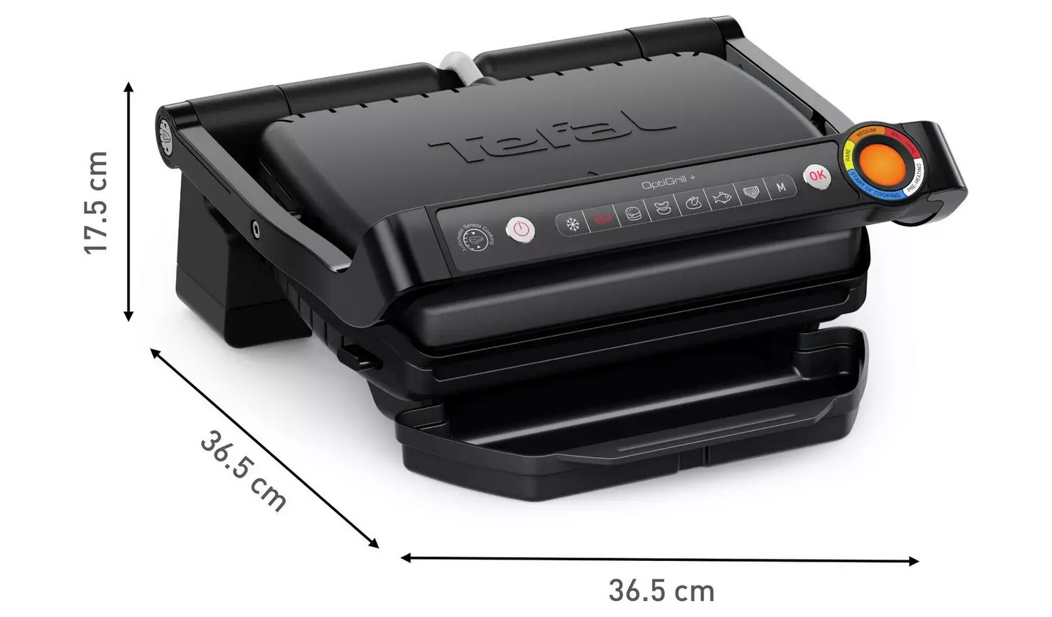 Tefal GC7178G1 OptiGrill+ Intelligent Health Grill