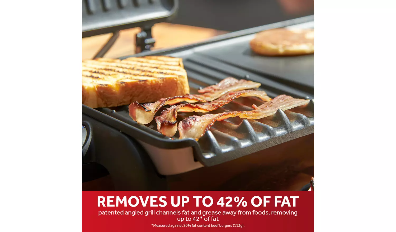 George Foreman Large Variable Temp Grill & Griddle 23450