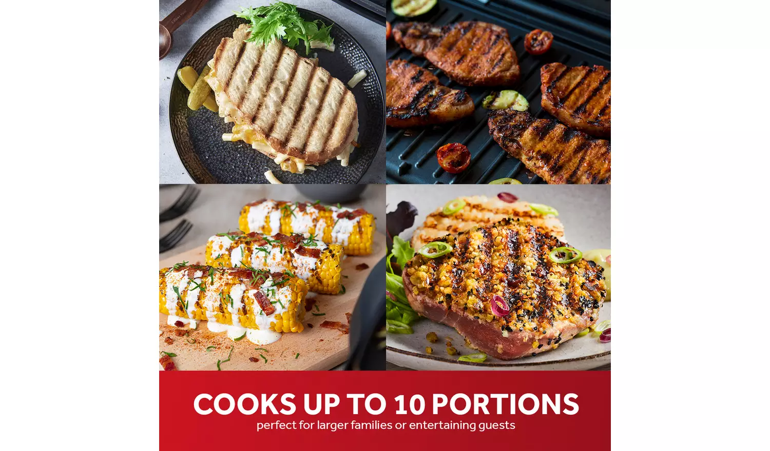 George Foreman Large Variable Temp Grill & Griddle 23450