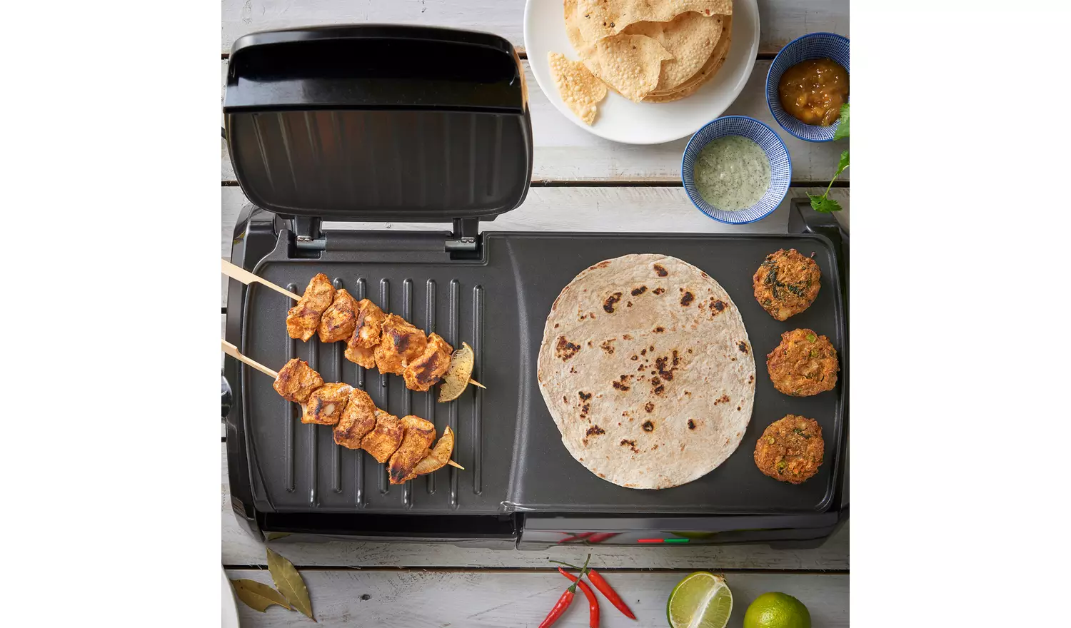 George Foreman Large Variable Temp Grill & Griddle 23450