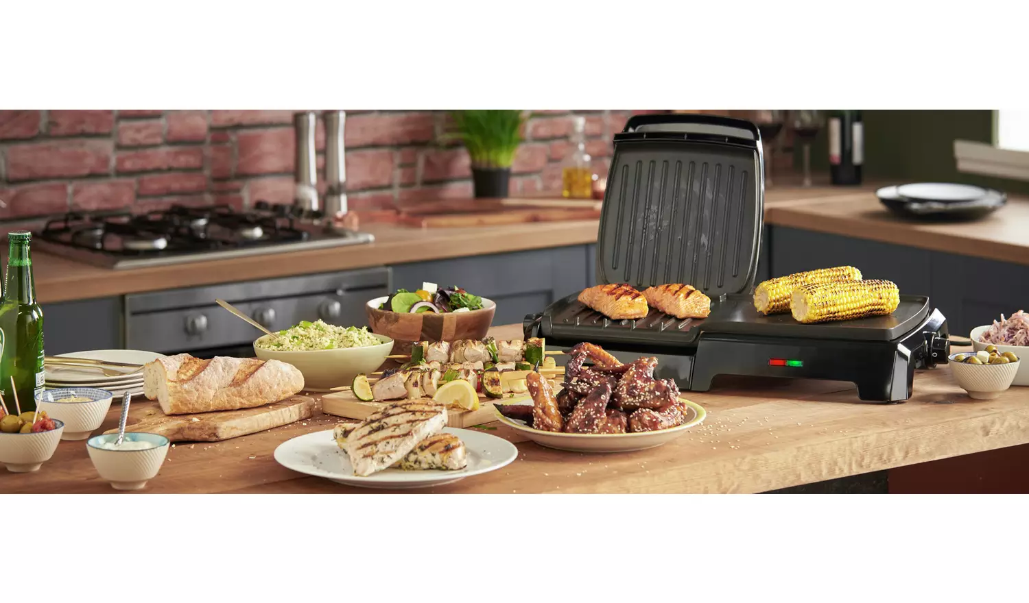 George Foreman Large Variable Temp Grill & Griddle 23450