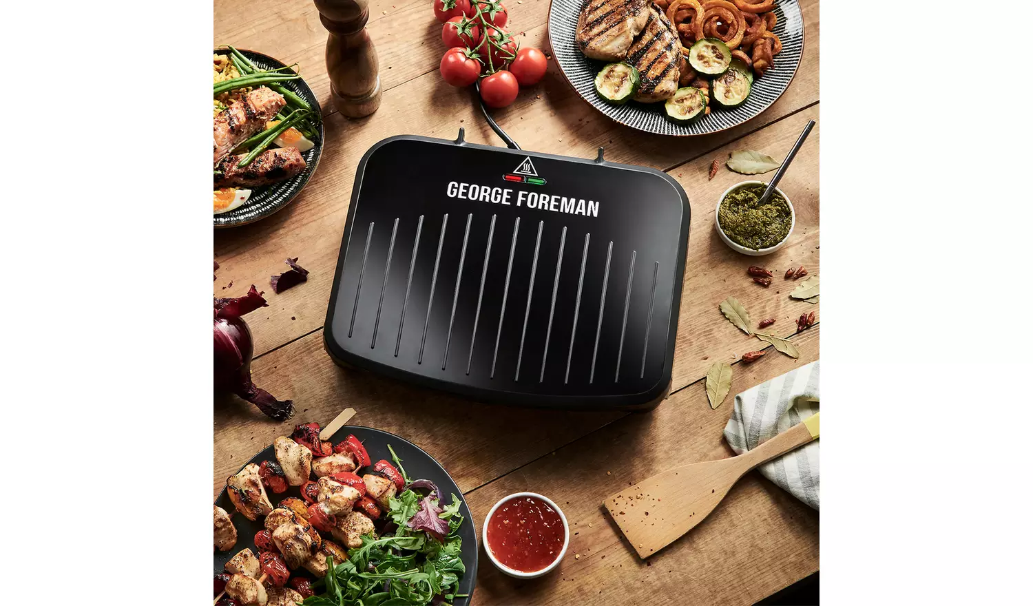 George Foreman Medium Health Fit Grill 25810