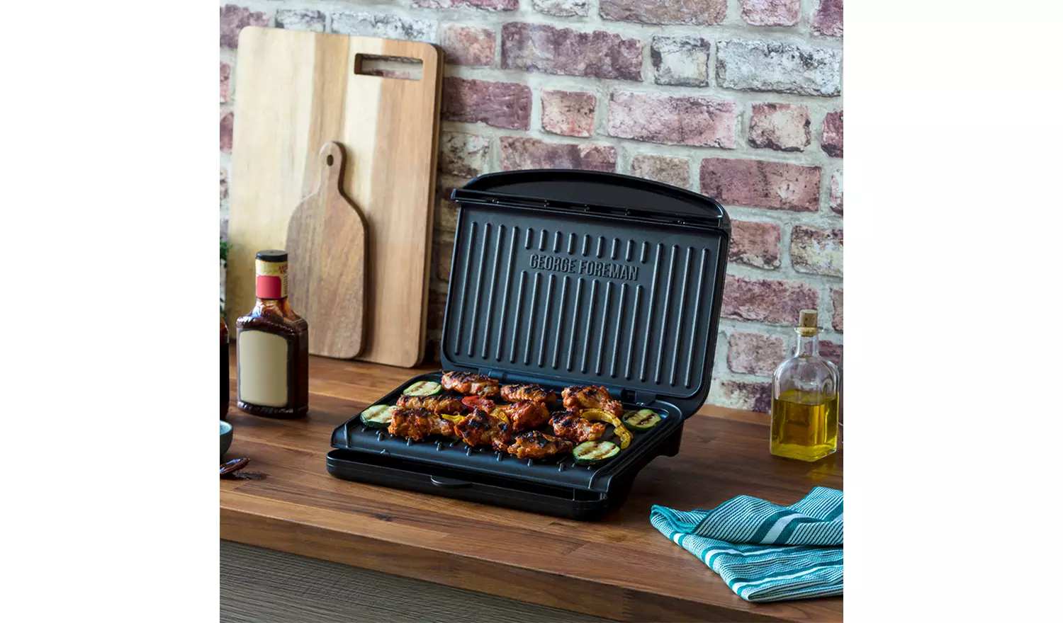 George Foreman Medium Health Fit Grill 25810