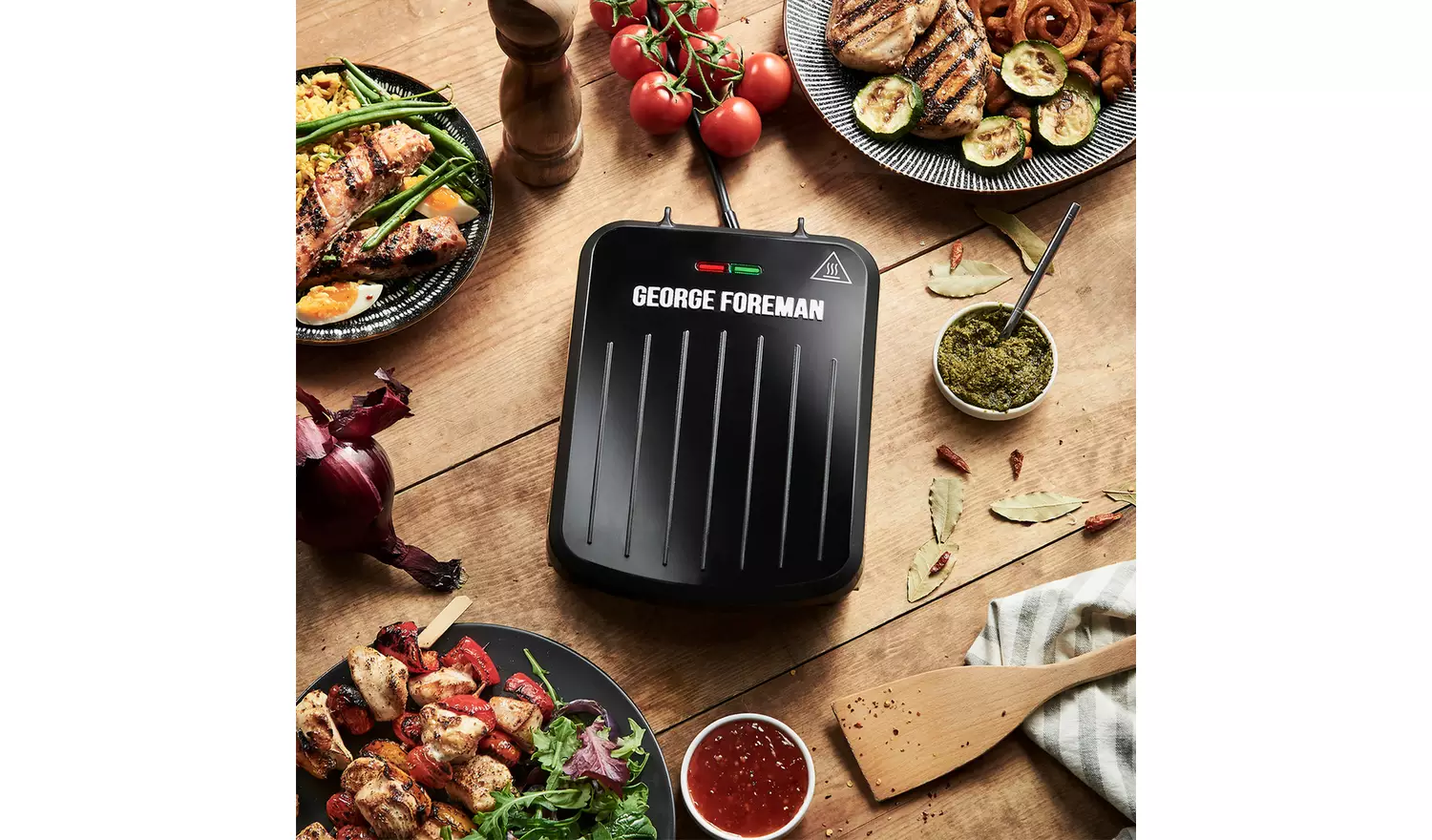 George Foreman Small Health Fit Grill 25800