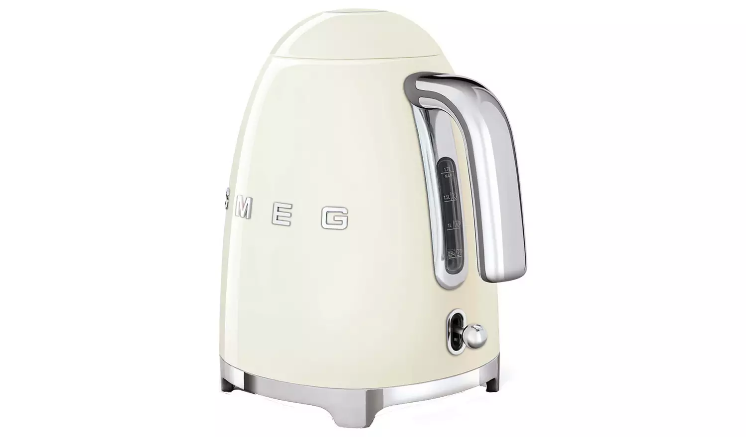 Smeg KLF03CRUK 50's Style Retro Kettle - Cream