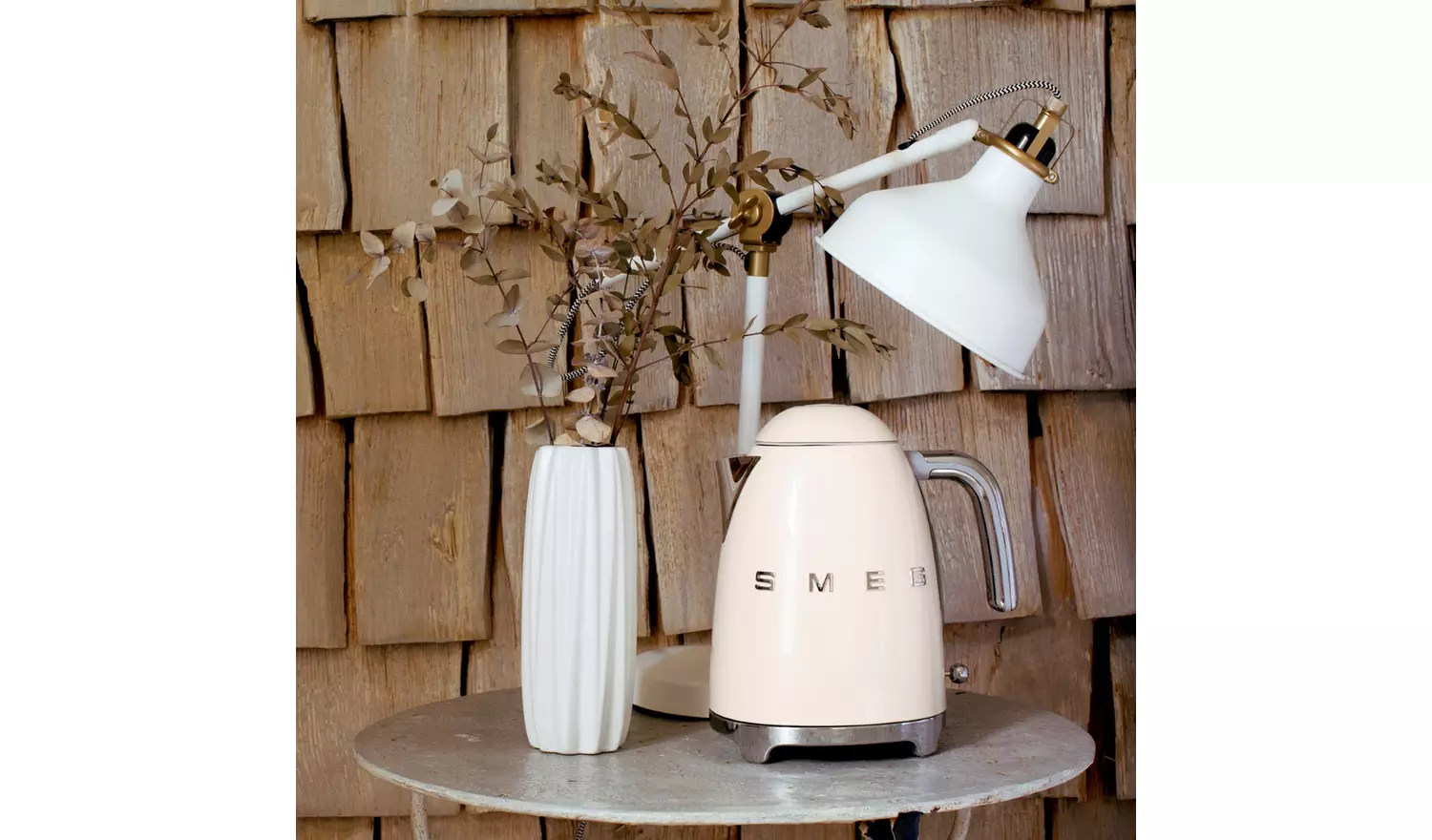 Smeg KLF03CRUK 50's Style Retro Kettle - Cream