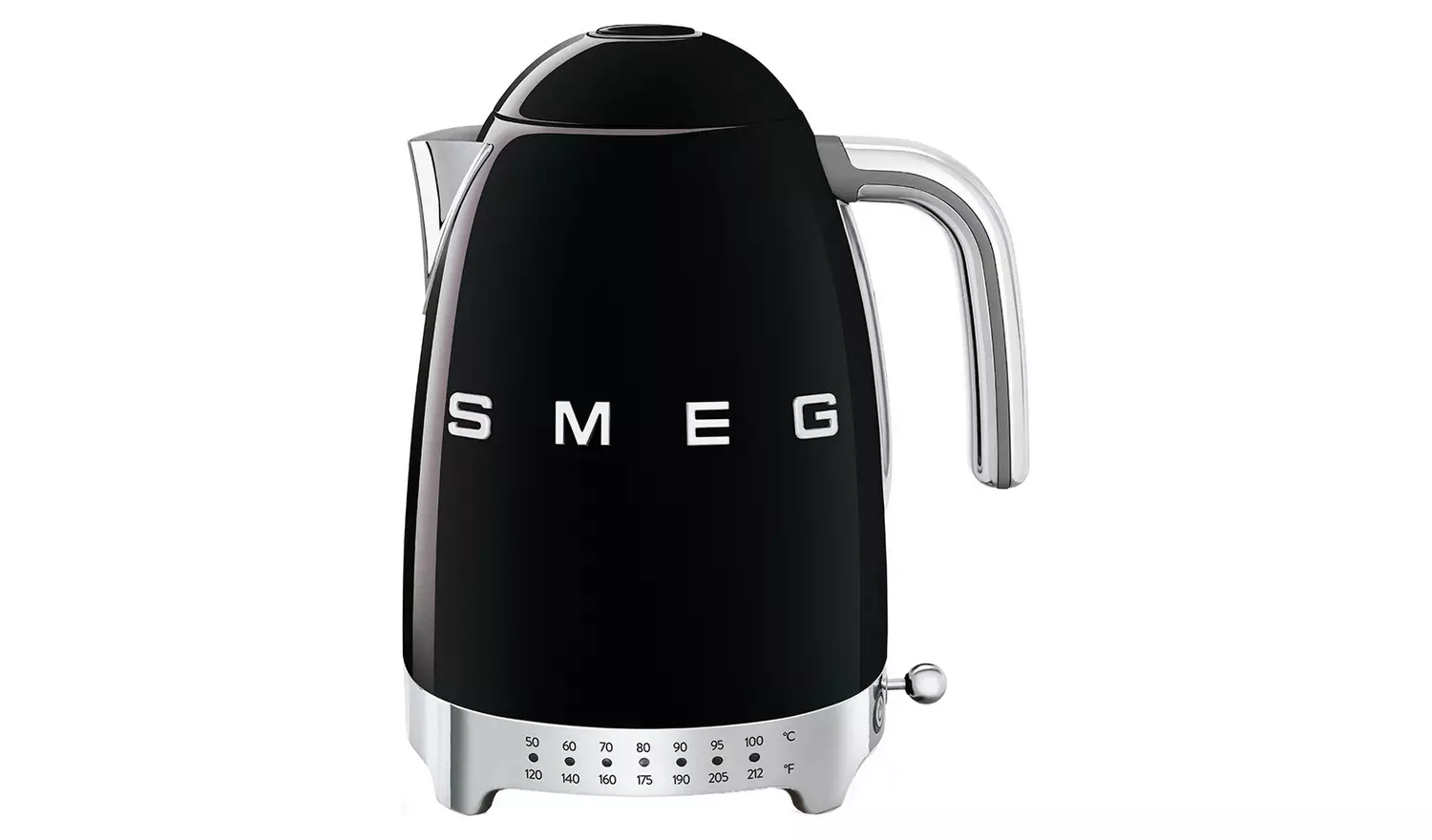 Smeg 50's Style Retro Variable Temperature Kettle - Black
