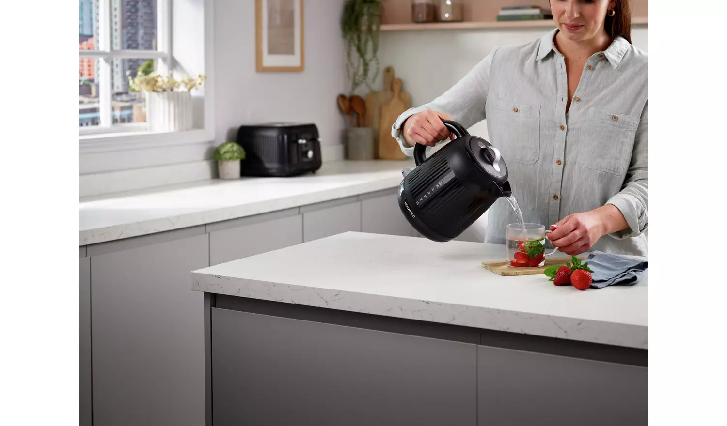 Kenwood ZJP09.000BK Dawn Kettle - Black