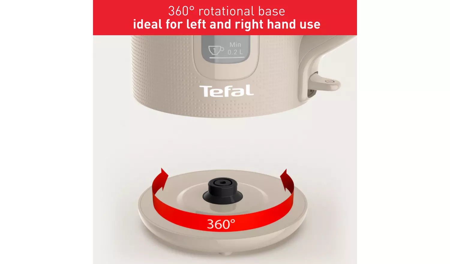 Tefal KO2M0BG0 Morning Kettle - Cream