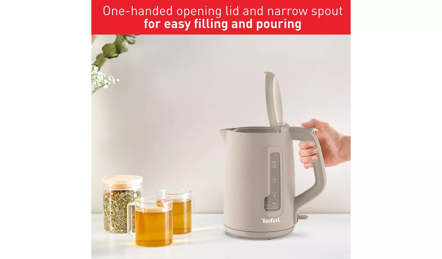 Tefal KO2M0BG0 Morning Kettle - Cream