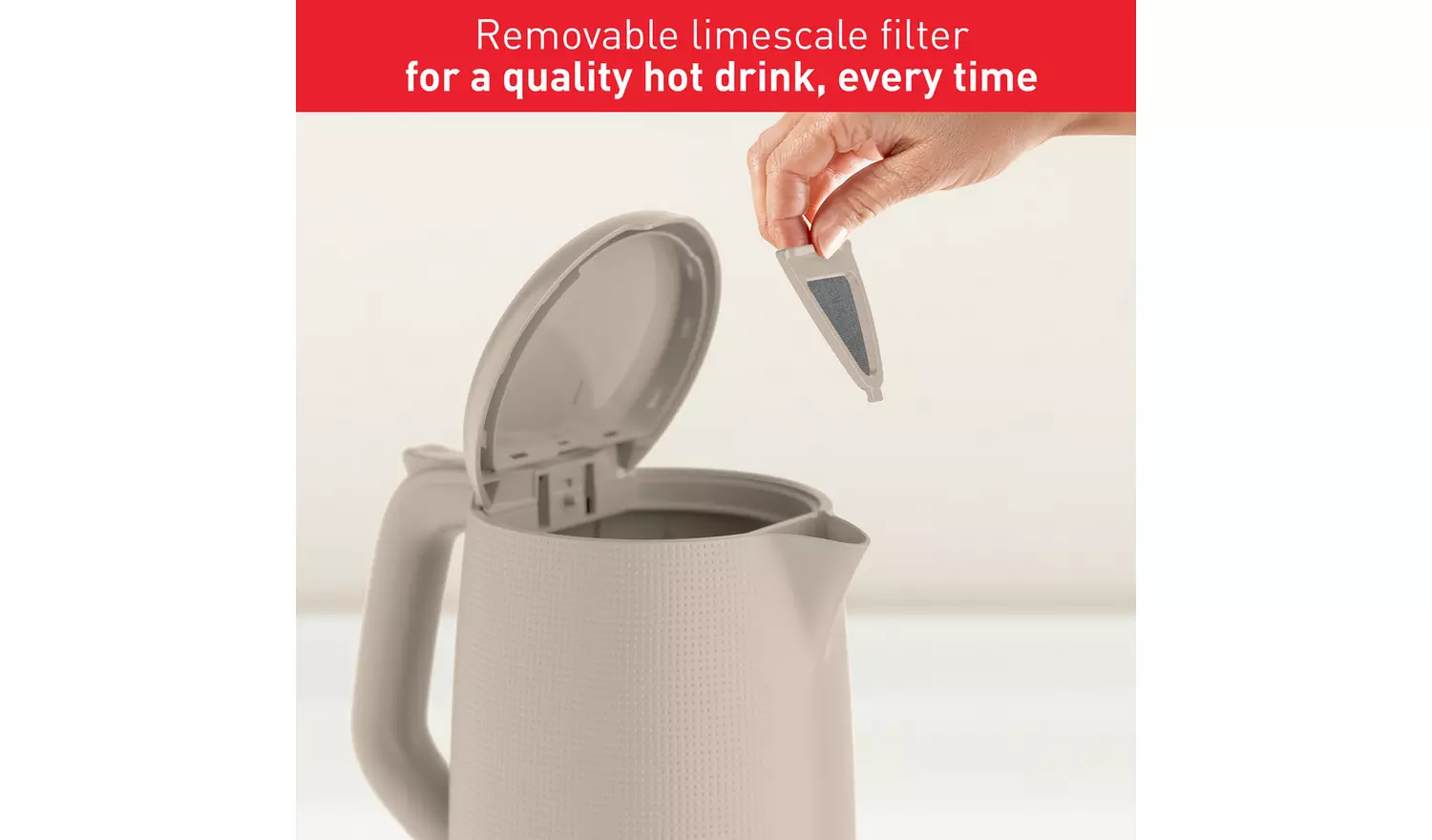 Tefal KO2M0BG0 Morning Kettle - Cream