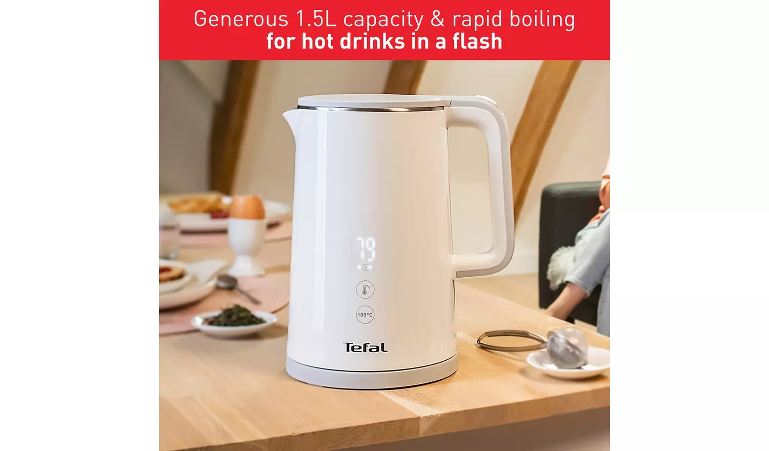 Tefal KO6931G0 Sense Kettle - White