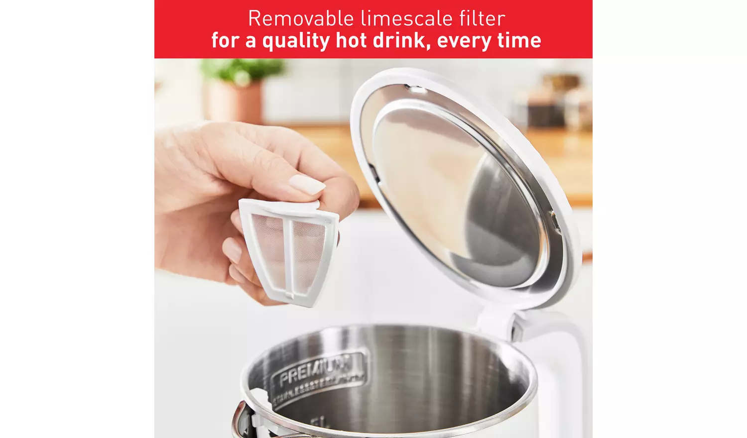 Tefal KO6931G0 Sense Kettle - White