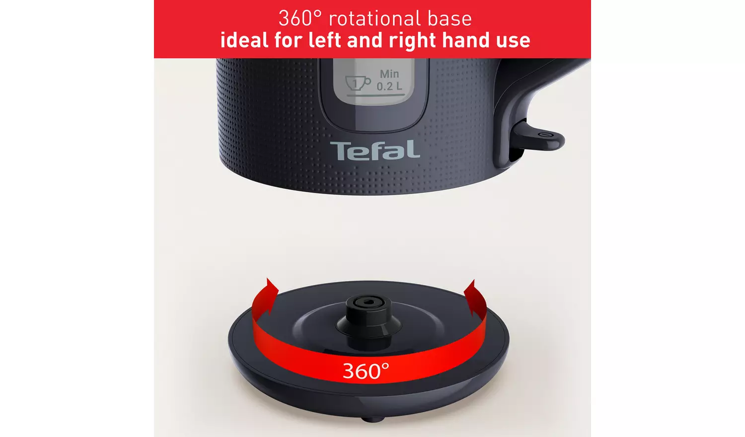 Tefal KO2M08G0 Morning Kettle - Dark Night