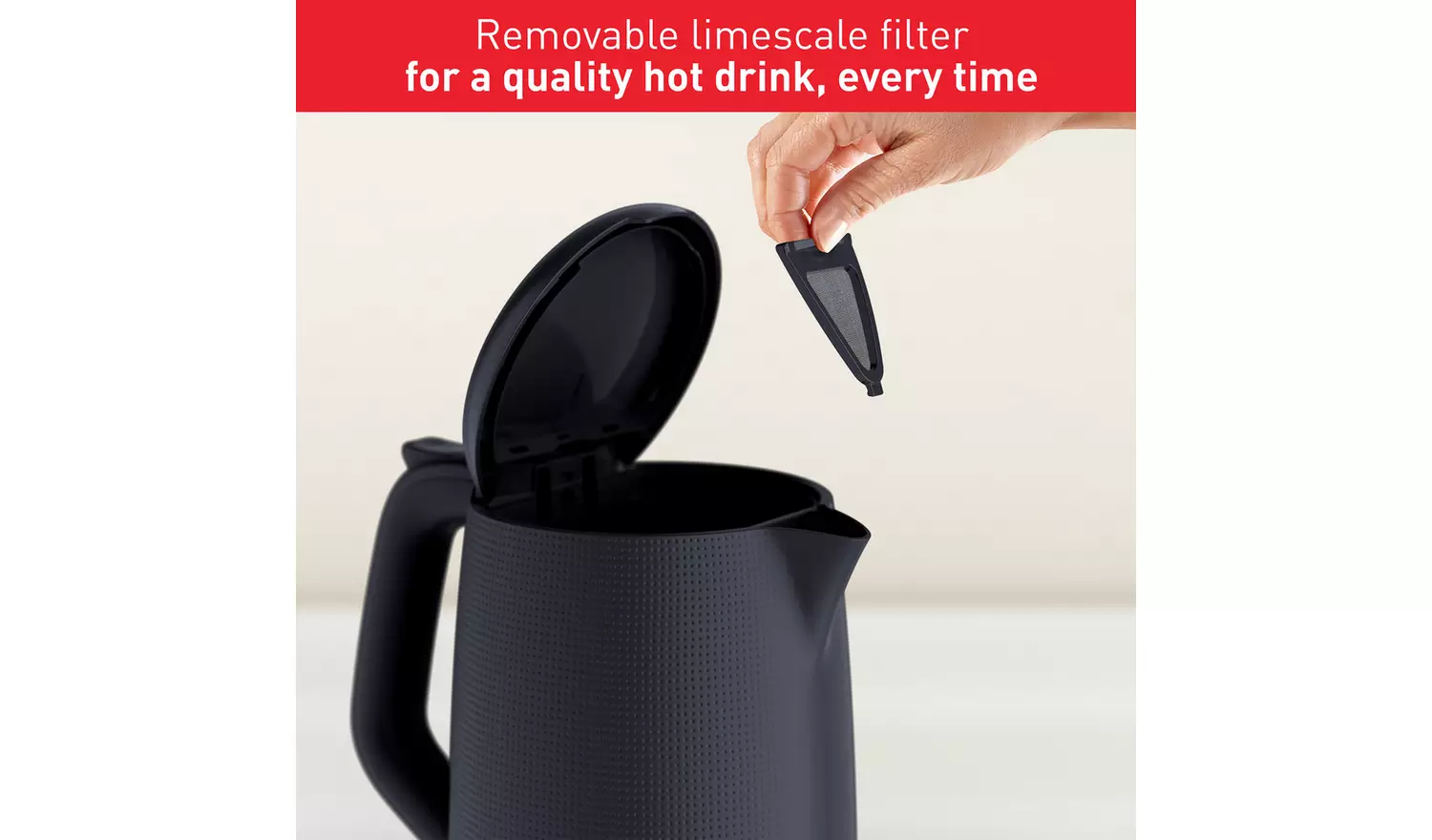Tefal KO2M08G0 Morning Kettle - Dark Night