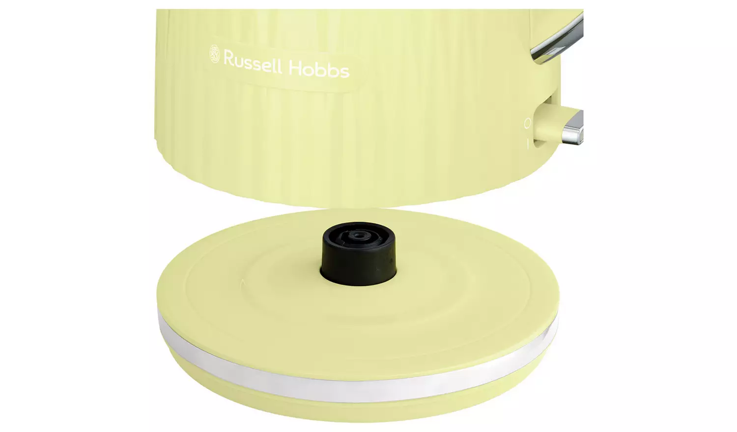 Russell Hobbs Eden Lemon Yellow Kettle and Toaster 27363BU