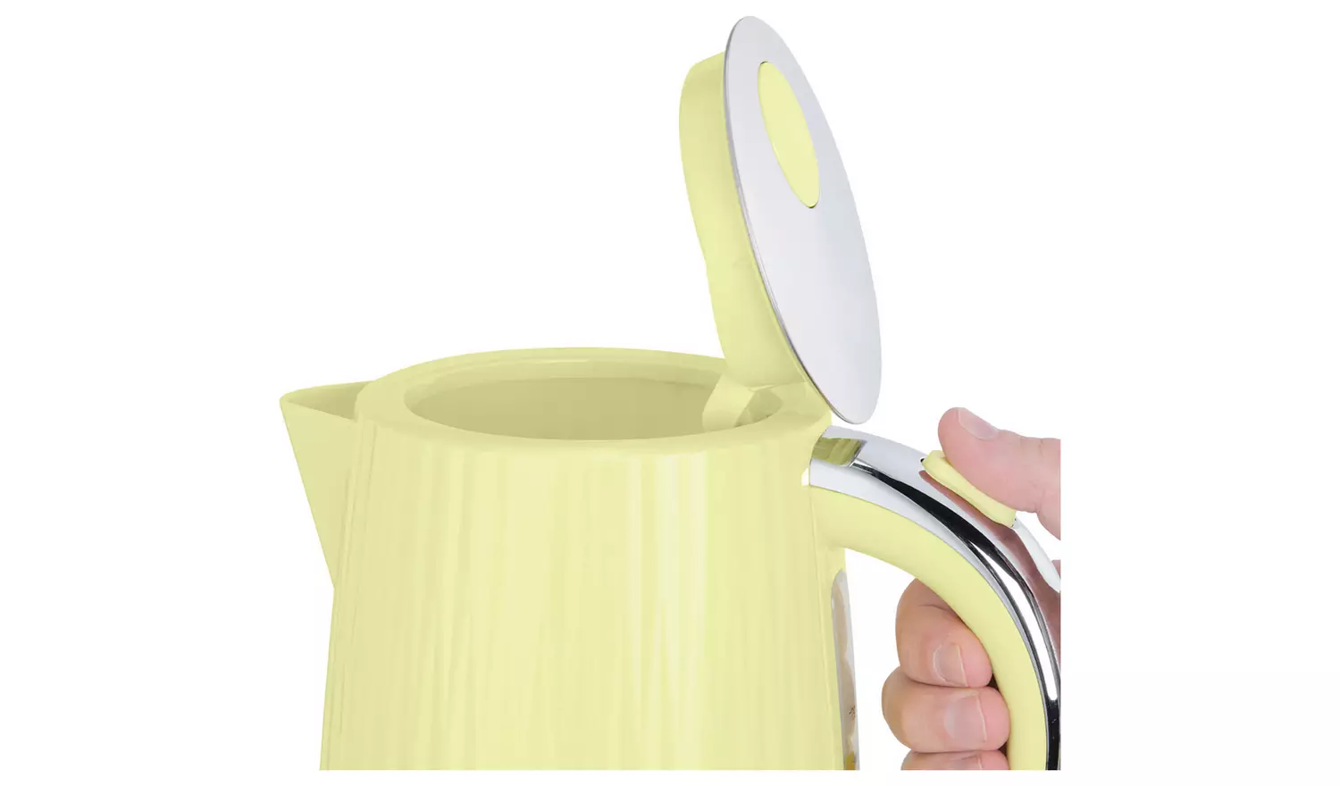 Russell Hobbs Eden Lemon Yellow Kettle and Toaster 27363BU