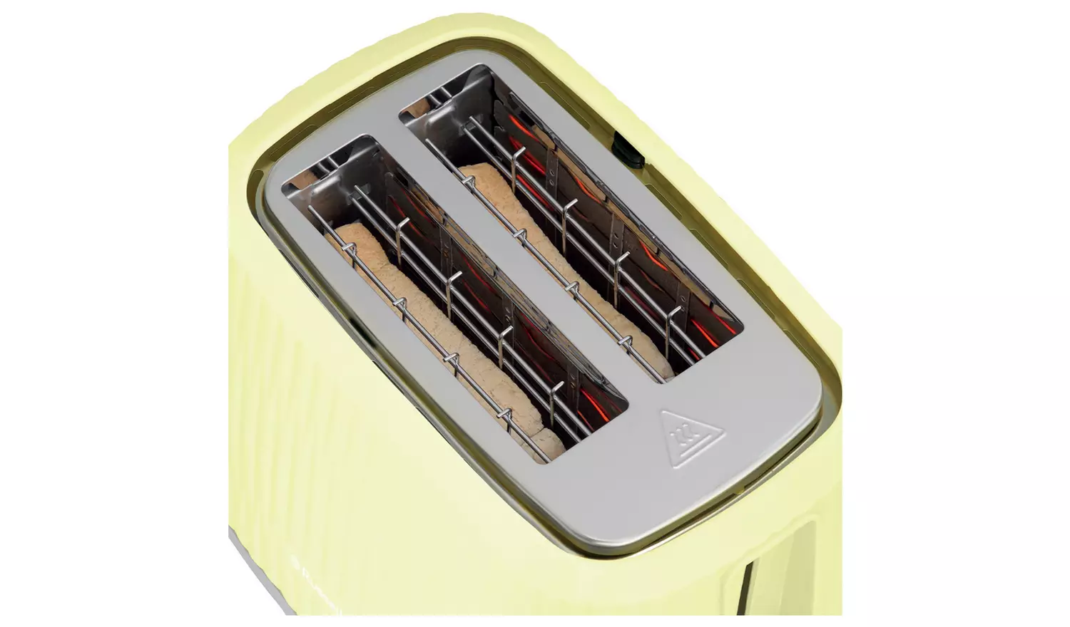 Russell Hobbs Eden Lemon Yellow Kettle and Toaster 27363BU