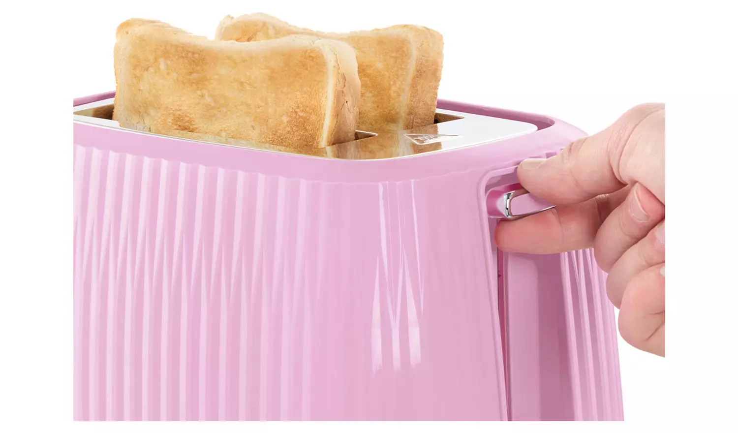 Russell Hobbs Eden Raspberry Pink Kettle and Toaster 27362BU