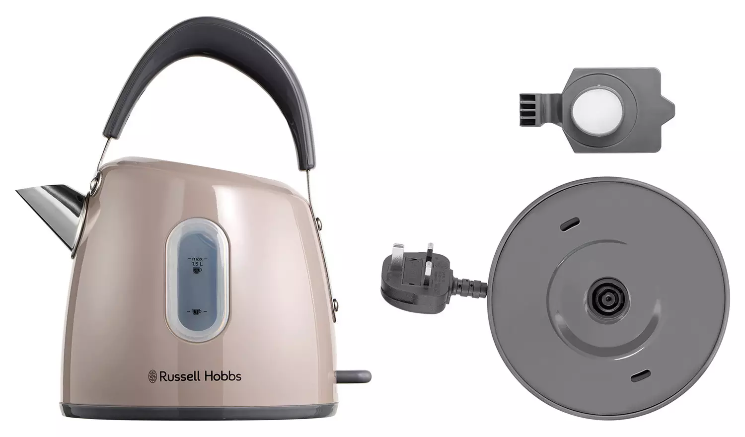 Russell Hobbs Stylevia Mocha Kettle 28133