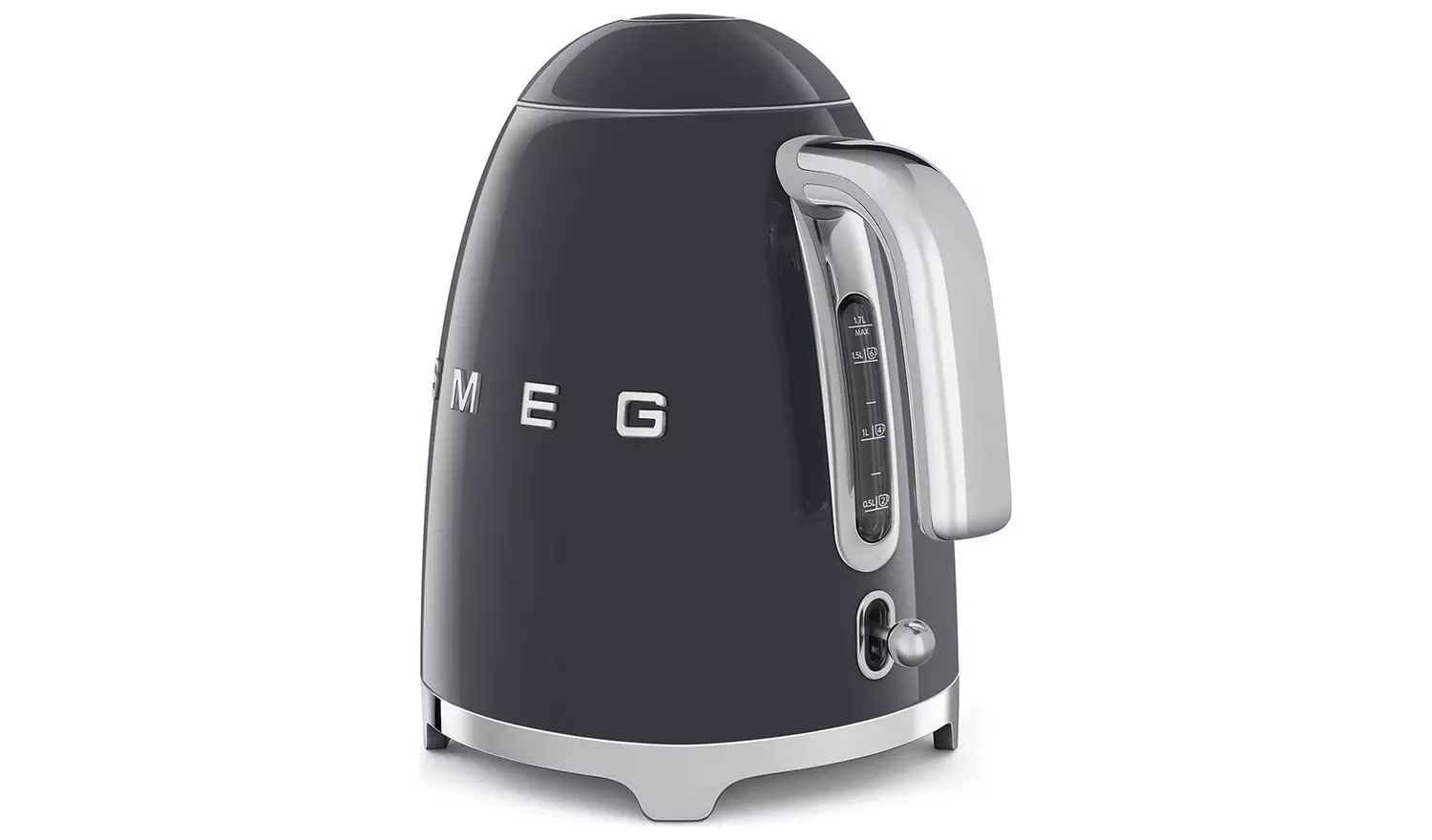 Smeg KLF03GRUK 50's Style Retro Kettle - Grey