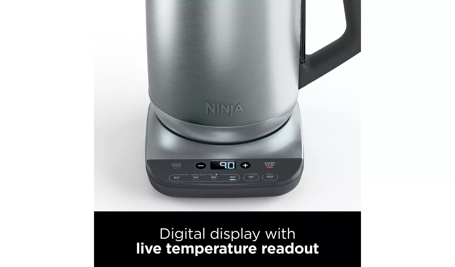 Ninja KT201UK Perfect Temperature Kettle - Stainless Steel