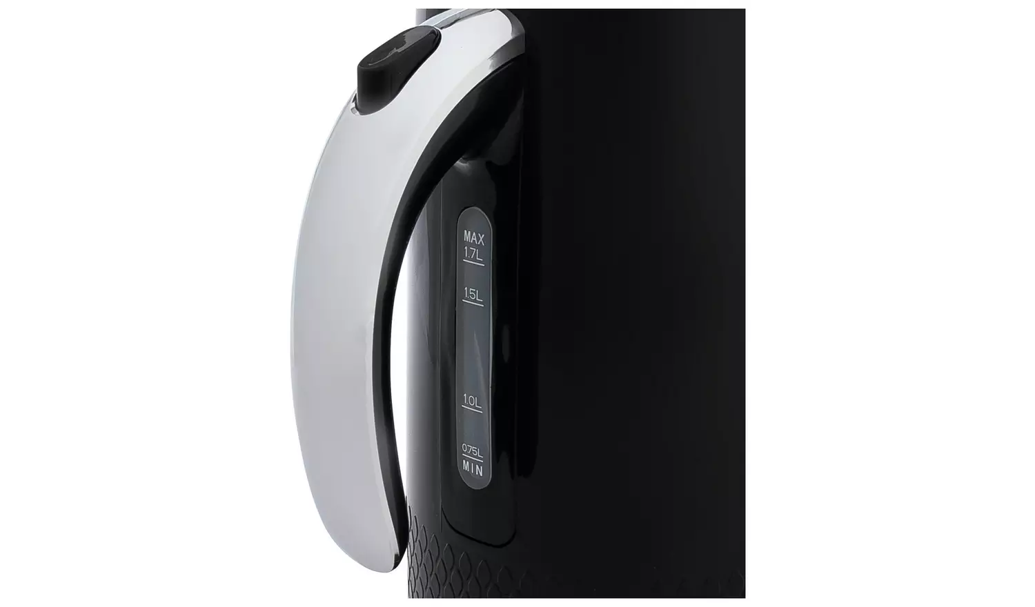 Cookworks Textures Selcey Kettle - Black