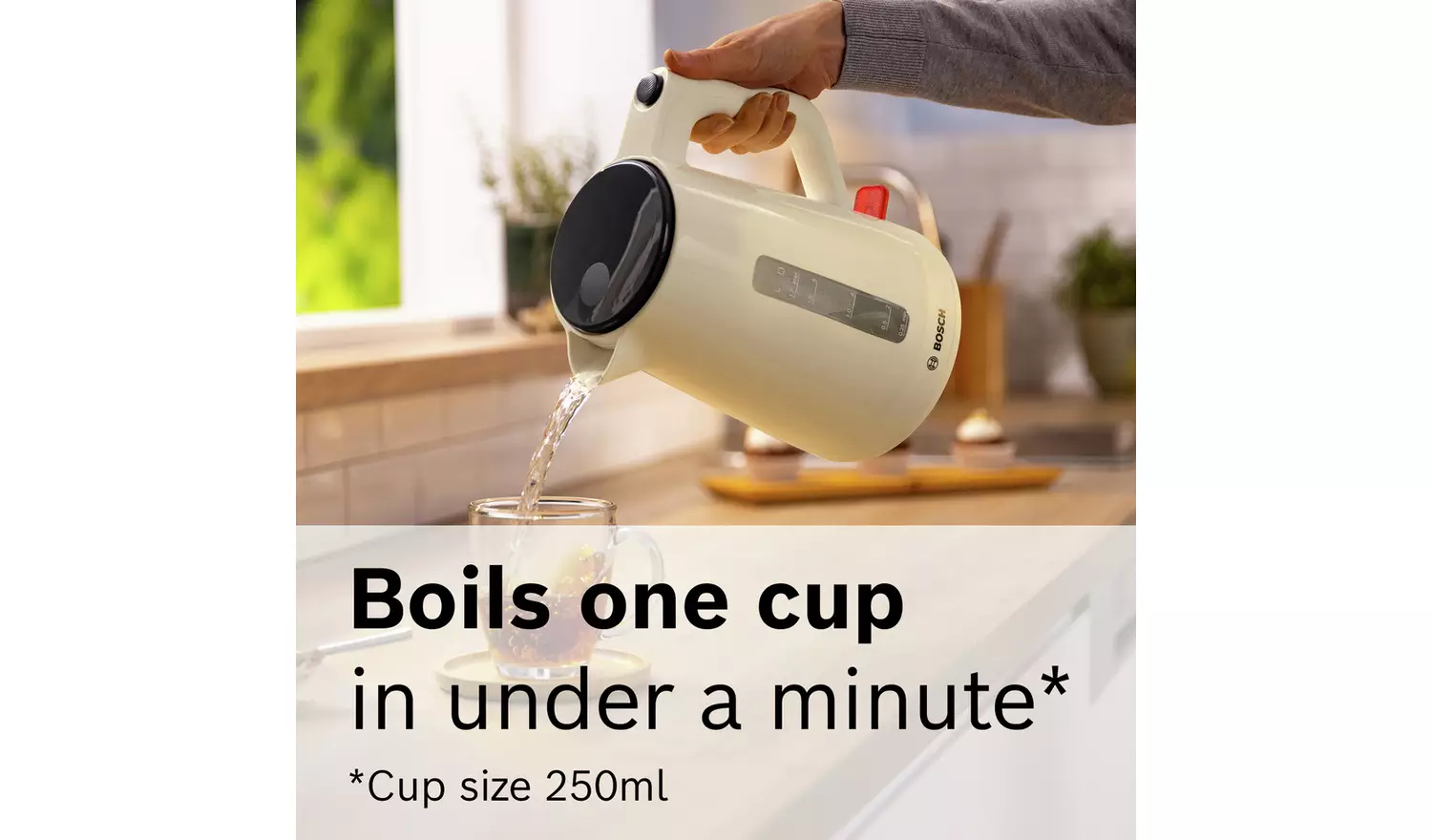 Bosch TWK1M127GB MyMoment Delight Kettle - Cream