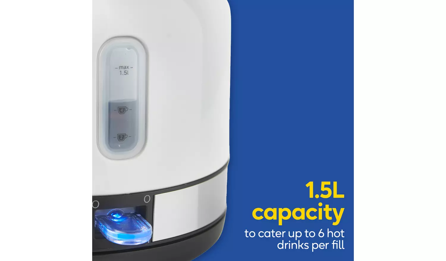 Russell Hobbs Worcester Dome Kettle White 23904