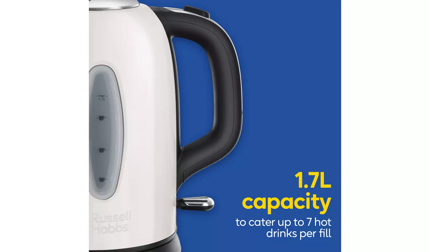 Russell Hobbs Worcester Jug Kettle White 25516