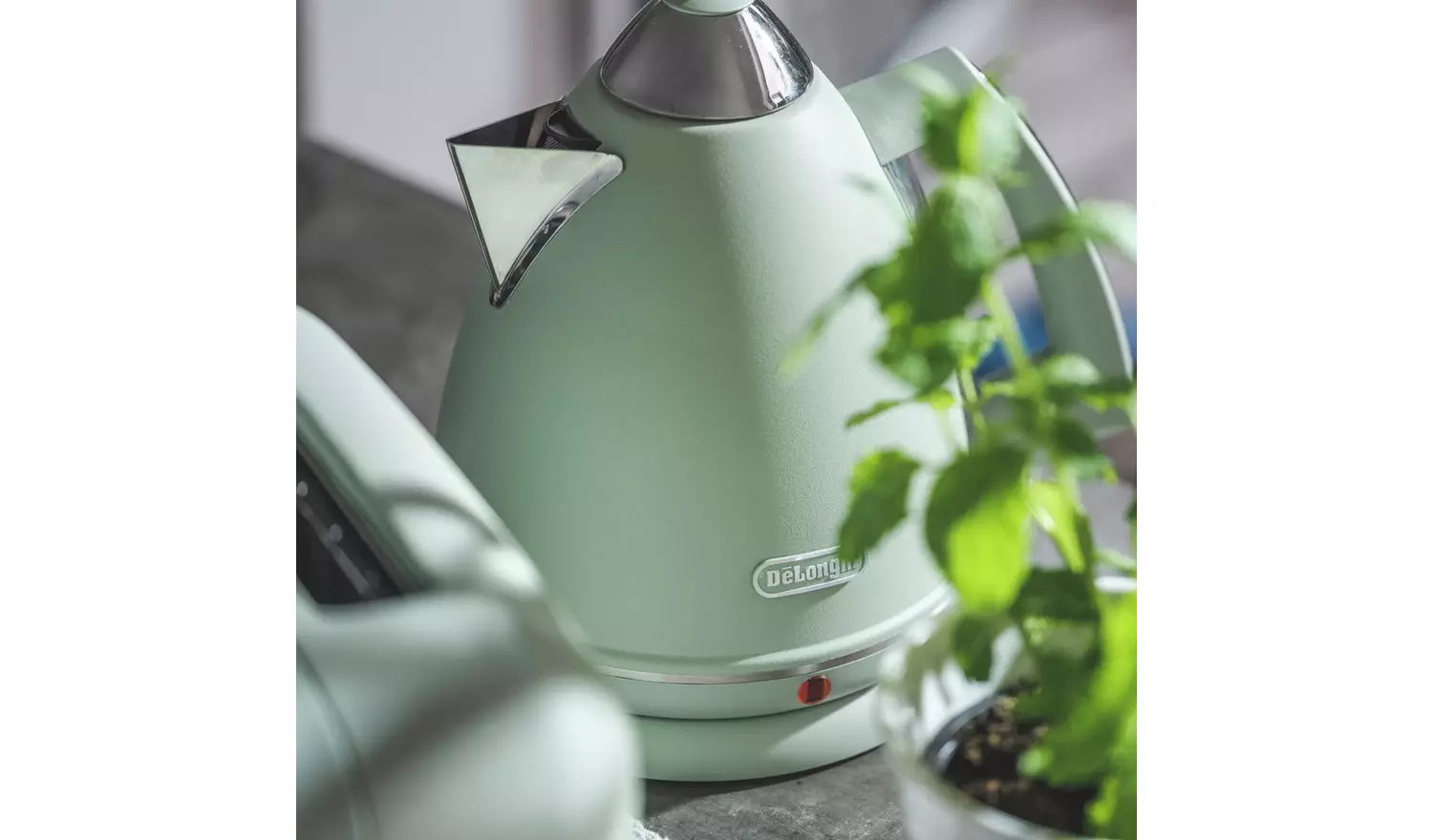 De'Longhi KBX3016.GR Argento Flora Kettle - Green