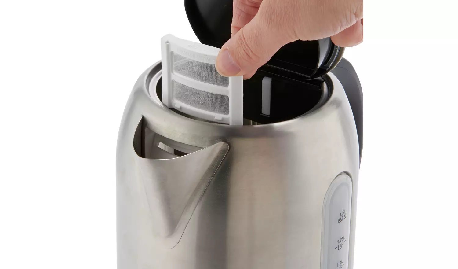 Cookworks Illuminated Kettle - Brushed Stainless Steel