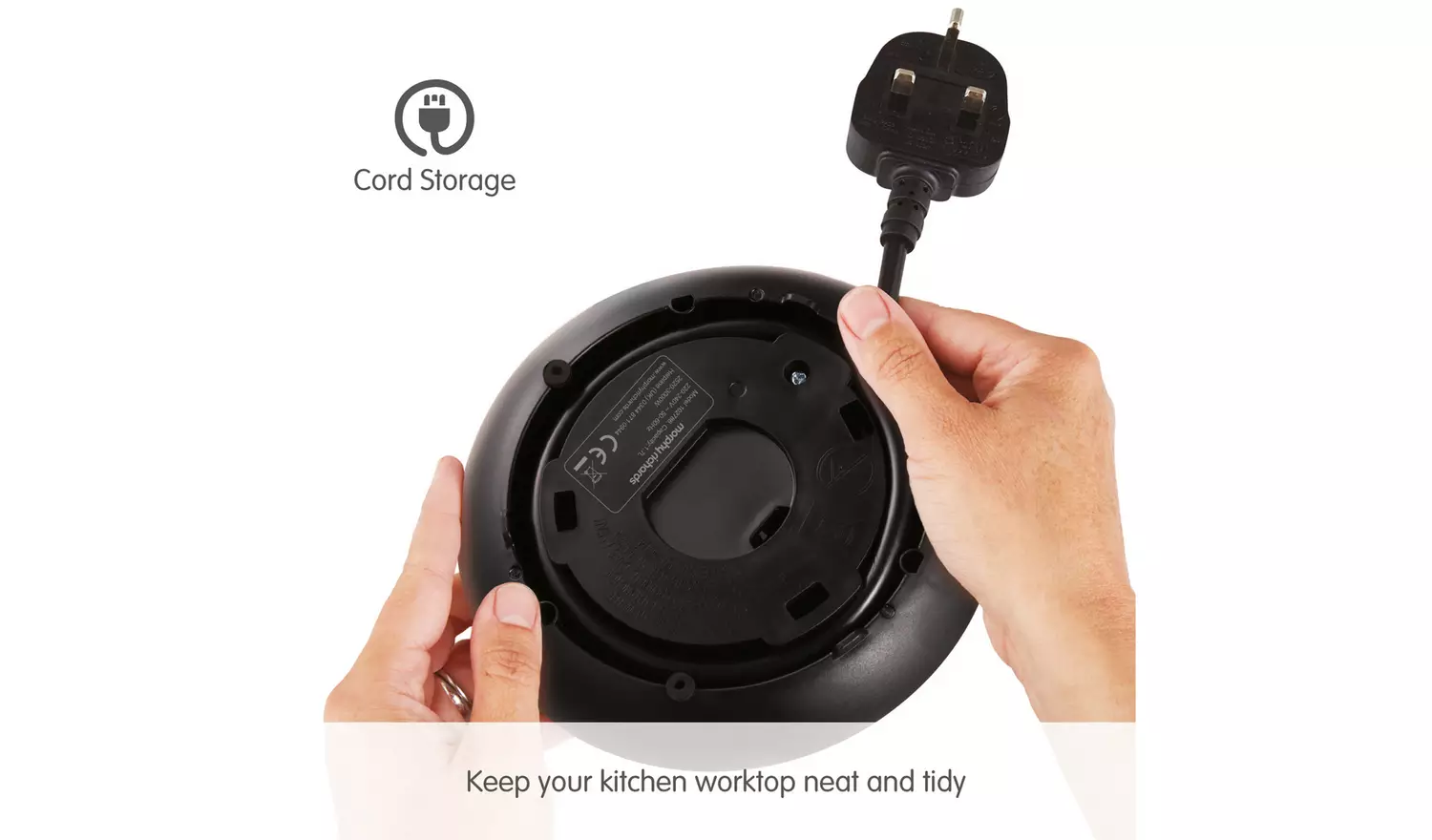 Morphy Richards 102786 Equip Jug Kettle - Brushed