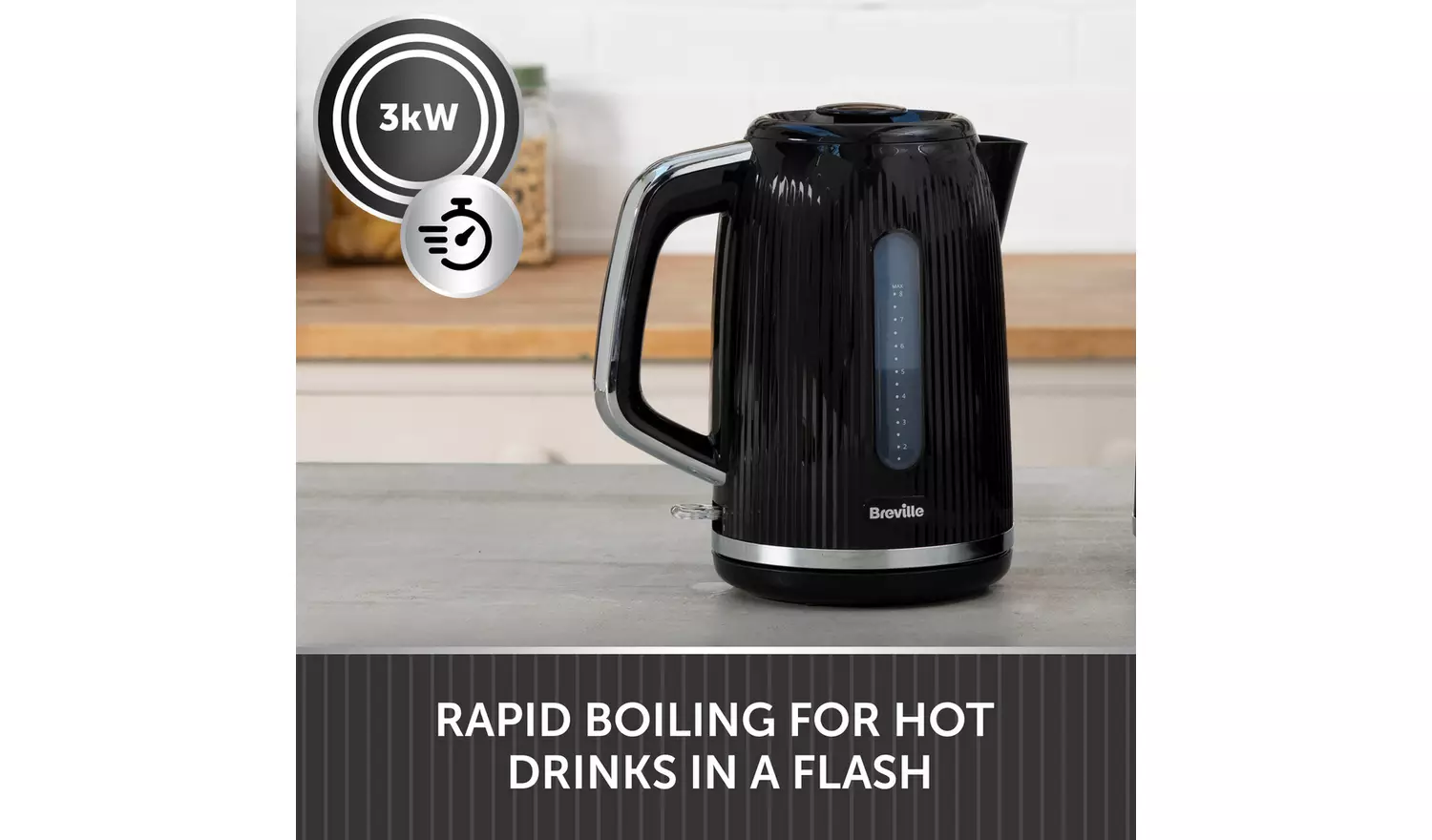 Breville VKT221 Bold Kettle - Black