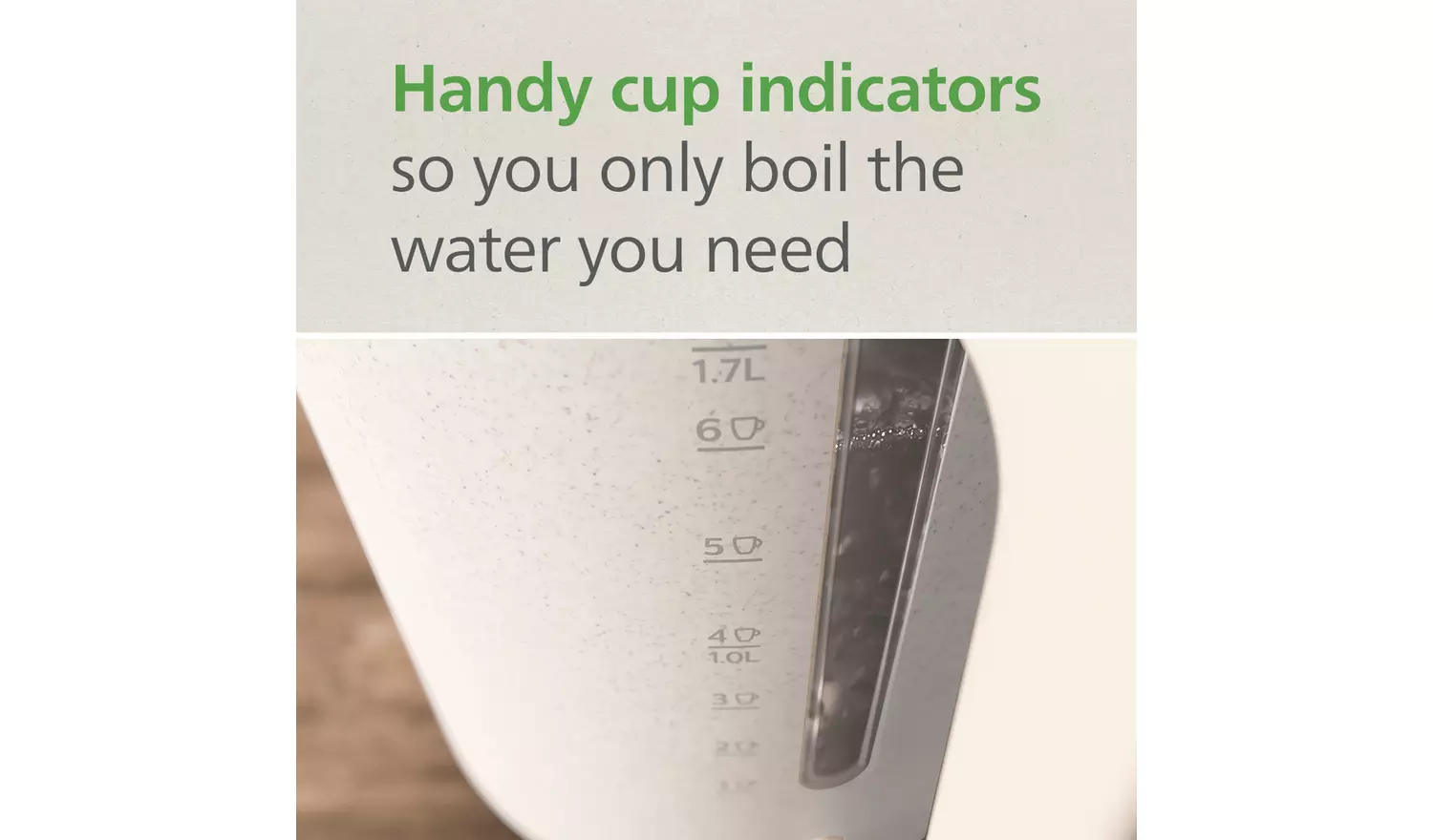 Philips HD9365/11 Conscious Collection Kettle - White