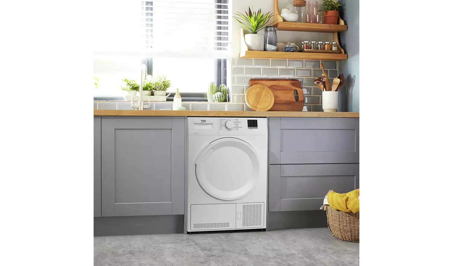 Beko DTLCE70051W 7KG Condenser Tumble Dryer - White