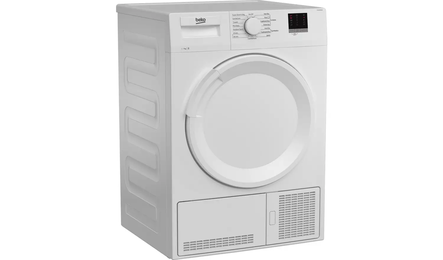 Beko DTLCE70051W 7KG Condenser Tumble Dryer - White