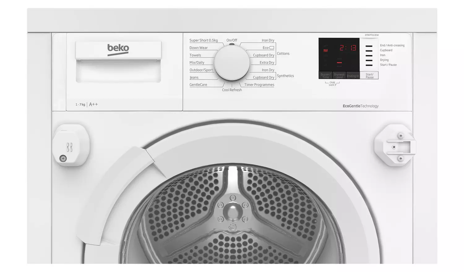 Beko DTIKP71131W 7KG Integrated Heat Pump Tumble Dryer