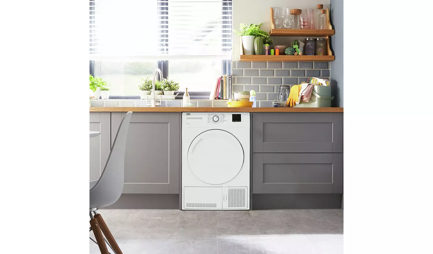Beko DTBC10001W 10KG Condenser Tumble Dryer - White