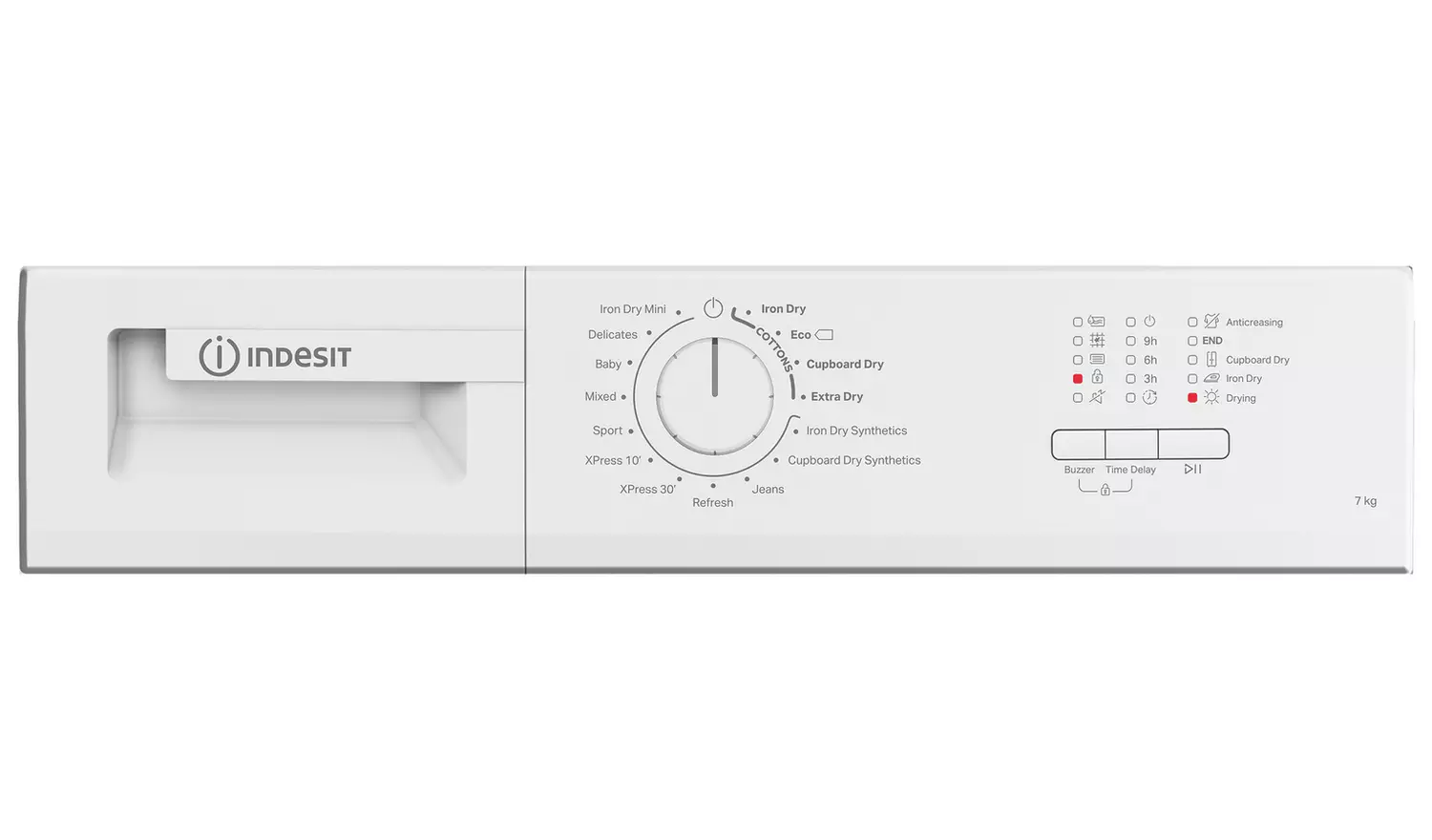 Indesit CYDC82WWGLUK 8KG Condenser Tumble Dryer - White